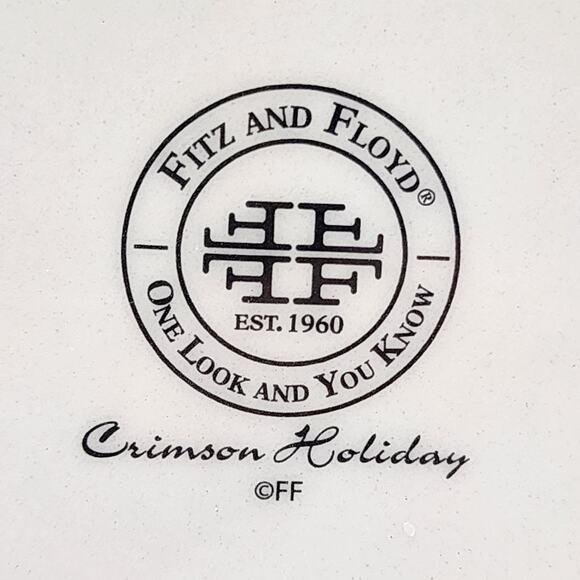 Fitz & Floyd Crimson Holiday Santa Studio 13" Figurine W/ Lantern Original Box - Picture 10 of 16